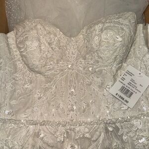 Melissa Sweet White Wedding Dress